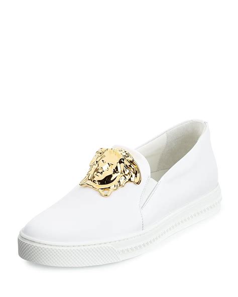 replica slip on sneakers versace|versace leather sandals.